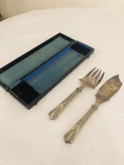 Antique French Art Deco Serving Cutlery, 1920s, Set Of 2 17 Antique French Art Deco Serving Cutlery, 1920s, Set Of 2 -Lenox Shop antique french art deco serving cutlery 1920s set of 2 9123