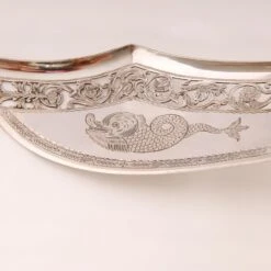 Antique French Napoleonic Sterling Silver Tableware Regency Flatware Empire Fish Slice -Lenox Shop antique french napoleonic sterling silver tableware regency flatware empire fish slice 6135