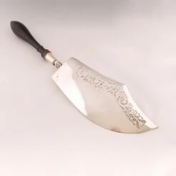 Antique French Napoleonic Sterling Silver Tableware Regency Flatware Empire Fish Slice -Lenox Shop antique french napoleonic sterling silver tableware regency flatware empire fish slice 7084