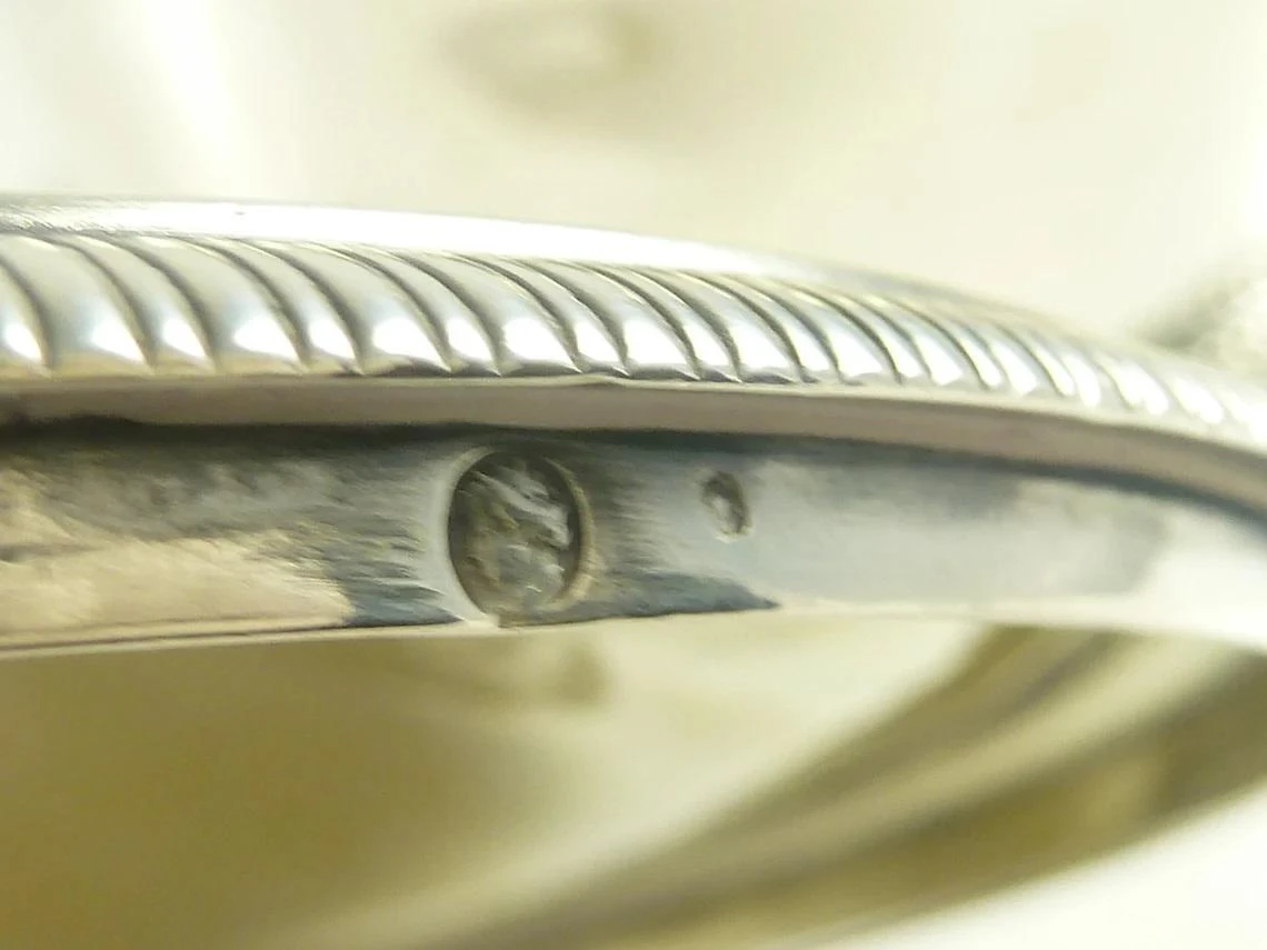 Antique French Silver 18th C Butter Dish Or Butter Tub, Vermeil Gilt Interior 4 Antique French Silver 18th C Butter Dish Or Butter Tub, Vermeil Gilt Interior - Image 2