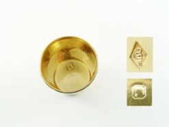 Antique French Sterling Silver & Vermeil Timbale, Beaker, Mint Julep Cup -Lenox Shop antique french sterling silver and vermeil timbale beaker mint julep cup 3421