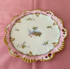 Antique Haviland Limoges Porcelain France Cake Plate 15 Antique Haviland Limoges Porcelain France Cake Plate -Lenox Shop antique haviland limoges porcelain france cake plate 6162
