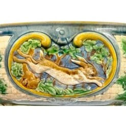 Antique Majolica Dog & Game Minton Tureen -Lenox Shop antique majolica dog and game minton tureen 8719