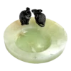 Antique Onyx Dish With Bronze Rat Figures 2 Antique Onyx Dish With Bronze Rat Figures -Lenox Shop antique onyx dish with bronze rat figures 6481