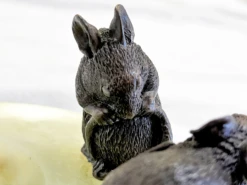 Antique Onyx Dish With Bronze Rat Figures -Lenox Shop antique onyx dish with bronze rat figures 9009