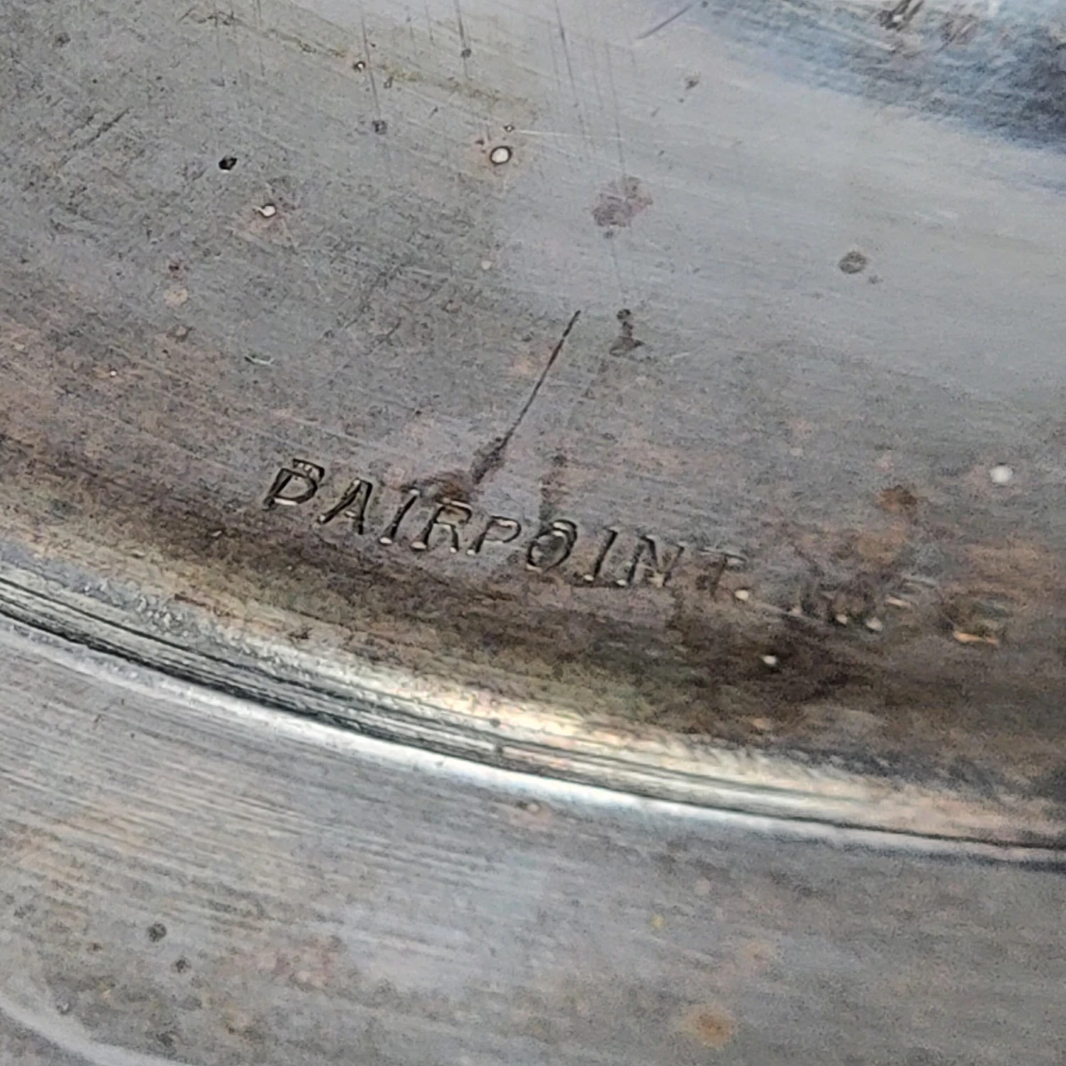 Antique Pairpoint Quadruple Plated Bridal Basket Compote With Etched Birds And Flowers #1223 11 Antique Pairpoint Quadruple Plated Bridal Basket Compote With Etched Birds And Flowers #1223 - Image 9