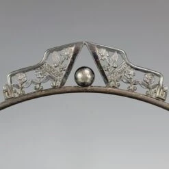 Antique Pairpoint Quadruple Plated Bridal Basket Compote With Etched Birds And Flowers #1223 17 Antique Pairpoint Quadruple Plated Bridal Basket Compote With Etched Birds And Flowers #1223 -Lenox Shop antique pairpoint quadruple plated bridal basket compote with etched birds and flowers 1223 9593