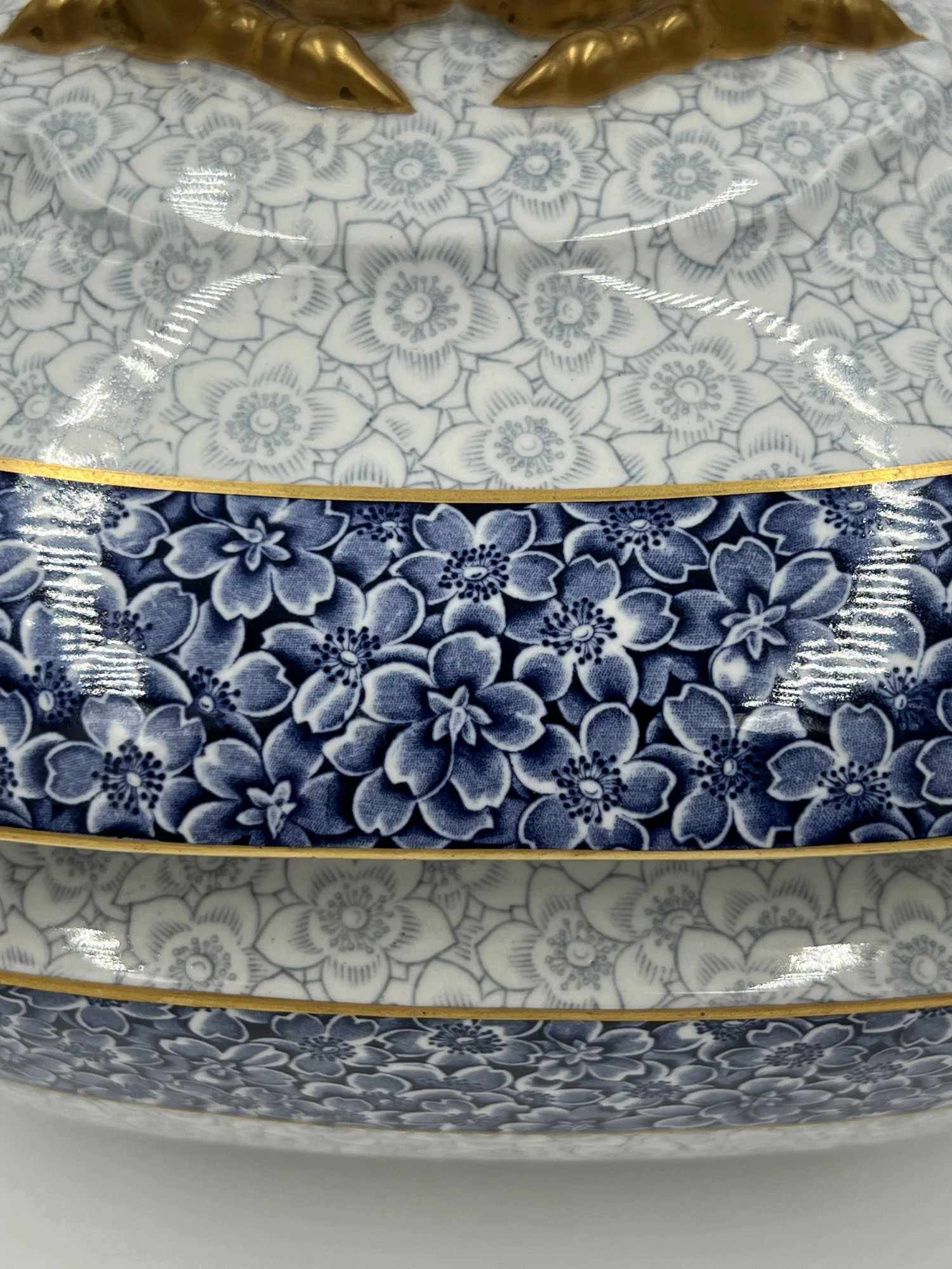 Antique Royal Worcester Elephant Handled Elephant Botanical Tureen 15.5” - 1890 6 Antique Royal Worcester Elephant Handled Elephant Botanical Tureen 15.5” - 1890 - Image 4