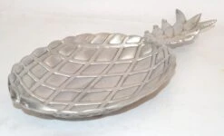 Arthur Court Vintage Cast & Hammered Aluminum Tropical Chip And Dip Platter Pineapple Pattern -Lenox Shop arthur court vintage cast and hammered aluminum tropical chip and dip platter pineapple pattern 4379