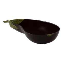 Bordallo Pinheiro Eggplant Salad Bowl, 135 Oz