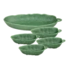 Bordallo Pinheiro Leaves Banana Leaf Salad Serving Set - 5 Pieces