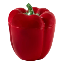 Bordallo Pinheiro Pepper Box, Red, 10" 125 Oz