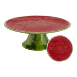 Bordallo Pinheiro Watermelon Cake Serving Set, 5 Pieces