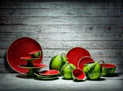 Bordallo Pinheiro Watermelon Tureen, 150 Oz -Lenox Shop bordallo pinheiro watermelon tureen 150 oz 2581