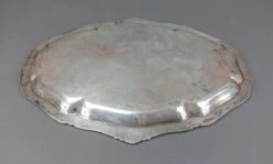 Bruckmann & Sohne German Antique 800 Silver Oval Serving Platter Tray 814 Grams -Lenox Shop bruckmann and sohne german antique 800 silver oval serving platter tray 814 grams 3807