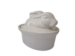 Circa 1960 French Porcelain Bunny Rabbit Tureen -Lenox Shop circa 1960 french porcelain bunny rabbit tureen 4103