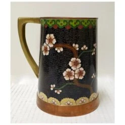 Cloisonne Mug With Yellow Flowers 9 Cloisonne Mug With Yellow Flowers -Lenox Shop cloisonne mug with yellow flowers 3151