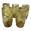 Collection Of Vintage 70s Daisy Glasses- Set Of 5 1 Collection Of Vintage 70s Daisy Glasses- Set Of 5 -Lenox Shop collection of vintage 70s daisy glasses set of 5 8762