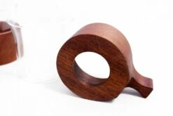 Cups In Teak, Set Of 6 -Lenox Shop cups in teak set of 6 0661