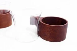 Cups In Teak, Set Of 6 -Lenox Shop cups in teak set of 6 7376