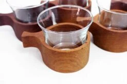 Cups In Teak, Set Of 6 -Lenox Shop cups in teak set of 6 9853