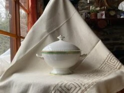 Early 19th Century Antique French Green & Gilt Porcelain Large Soup Tureen 20 Early 19th Century Antique French Green & Gilt Porcelain Large Soup Tureen -Lenox Shop early 19th century antique french green and gilt porcelain large soup tureen 1697