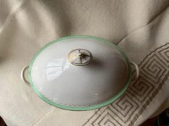 Early 19th Century Antique French Green & Gilt Porcelain Large Soup Tureen 18 Early 19th Century Antique French Green & Gilt Porcelain Large Soup Tureen -Lenox Shop early 19th century antique french green and gilt porcelain large soup tureen 2323