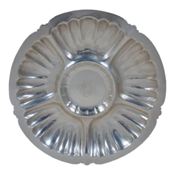 Early 20th Century Frank Whiting C607 Sterling Silver Divided Serving Plate Tray Platter 594g