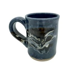 Early 21st Century Mark Arnegard Studio Pottery Blue & White Mug 9 Early 21st Century Mark Arnegard Studio Pottery Blue & White Mug -Lenox Shop early 21st century mark arnegard studio pottery blue and white mug 0894