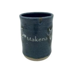 Early 21st Century Mark Arnegard Studio Pottery Blue & White Mug 8 Early 21st Century Mark Arnegard Studio Pottery Blue & White Mug -Lenox Shop early 21st century mark arnegard studio pottery blue and white mug 7492