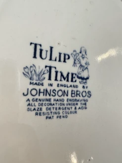 English Blue & White Soup Tureen, Set -Lenox Shop english blue and white soup tureen set 2813