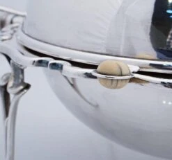 English Roll-Over Dome Top Silver Tureen Or Footed Serving Dish -Lenox Shop english roll over dome top silver tureen or footed serving dish 0247