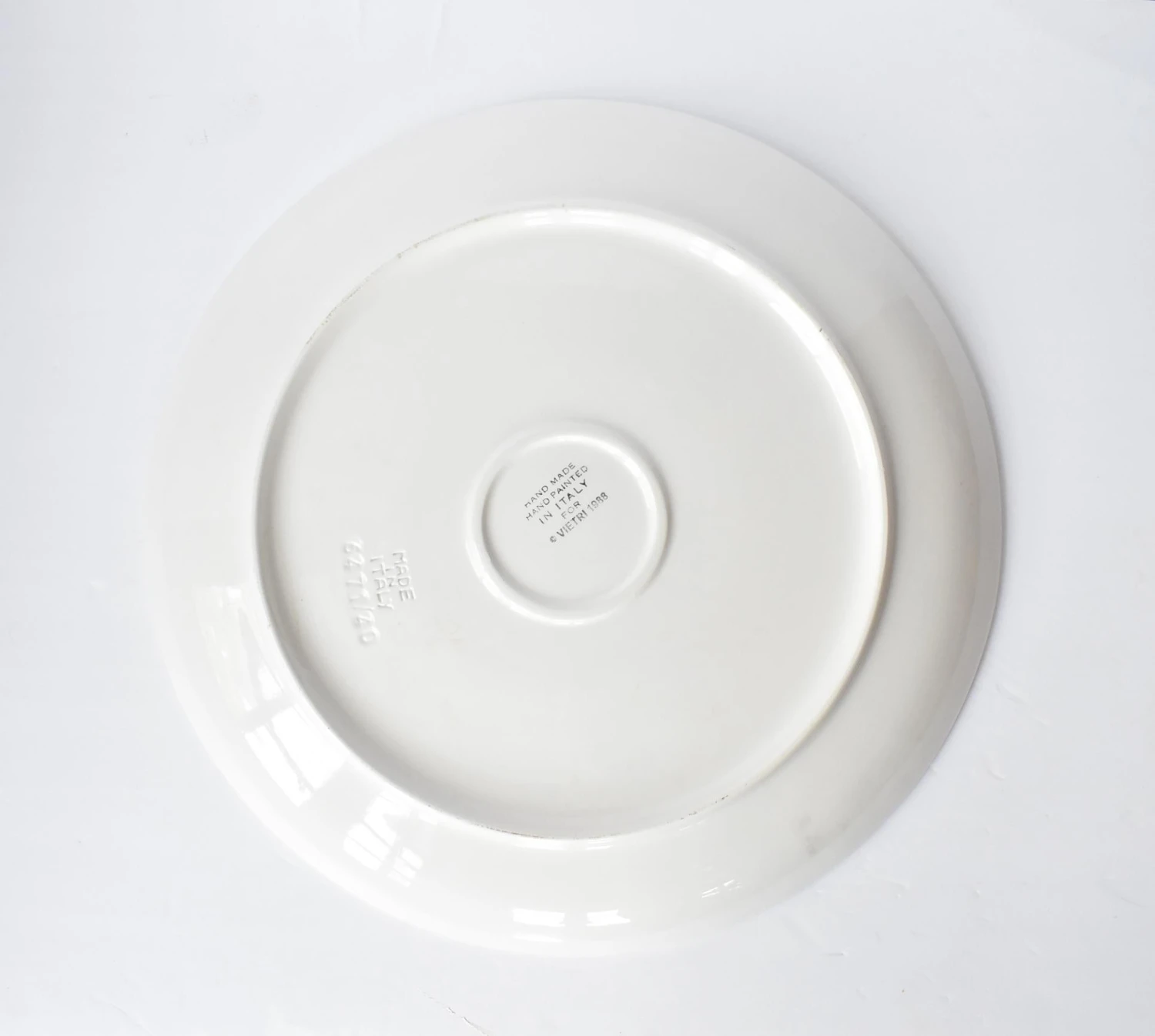 Extra-Large Vietri Italy Platter With Tulips 6 Extra-Large Vietri Italy Platter With Tulips - Image 4