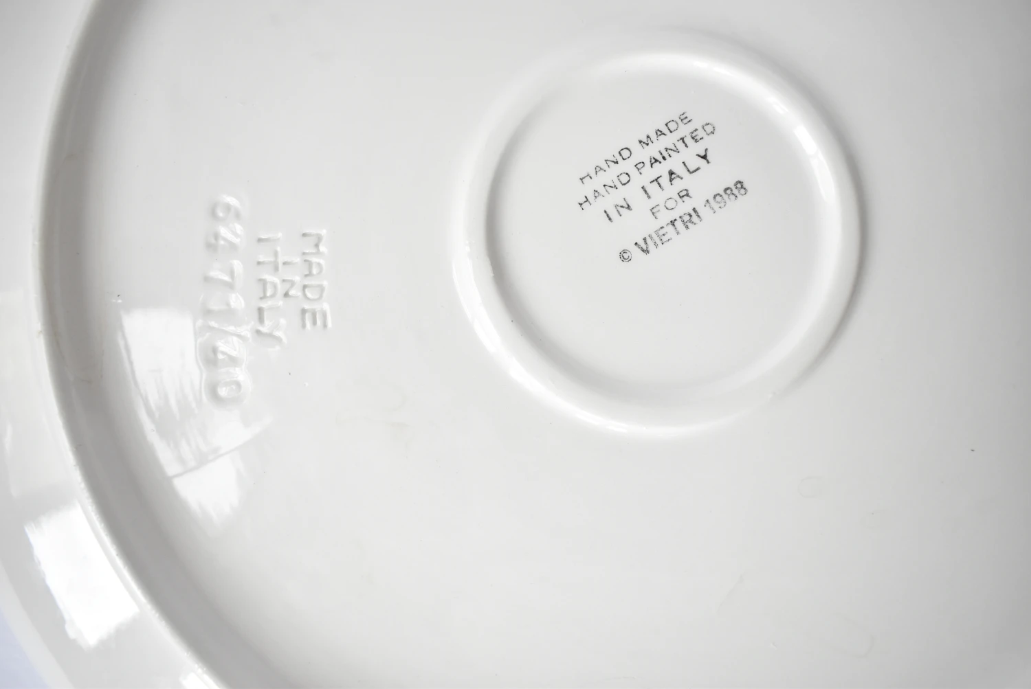 Extra-Large Vietri Italy Platter With Tulips 7 Extra-Large Vietri Italy Platter With Tulips - Image 5