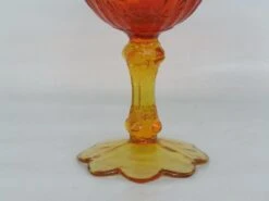 Fenton Cabbage Rose Style Amberina Glass Ruffled Compote Candy Dish 16 Fenton Cabbage Rose Style Amberina Glass Ruffled Compote Candy Dish -Lenox Shop fenton cabbage rose style amberina glass ruffled compote candy dish 6343