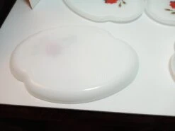 Four Vintage Rosecrest White Snack Plates -Lenox Shop four vintage rosecrest white snack plates 7718