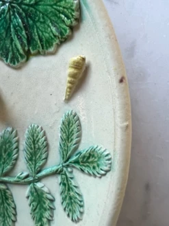 French Palissy Style Trompe L'Oeil Plaque Attributed To School Of Paris Achille Barbizet, C1880 -Lenox Shop french palissy style trompe loeil plaque attributed to school of paris achille barbizet c1880 4388