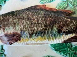 French Palissy Style Trompe L'Oeil Plaque Attributed To School Of Paris Achille Barbizet, C1880 -Lenox Shop french palissy style trompe loeil plaque attributed to school of paris achille barbizet c1880 5338