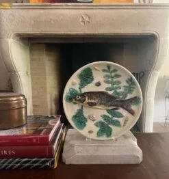 French Palissy Style Trompe L'Oeil Plaque Attributed To School Of Paris Achille Barbizet, C1880 -Lenox Shop french palissy style trompe loeil plaque attributed to school of paris achille barbizet c1880 7436