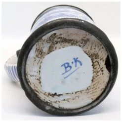 German Bayreuth Faience Pottery Pewter Mounted Blue And White Tankard 14 German Bayreuth Faience Pottery Pewter Mounted Blue And White Tankard -Lenox Shop german bayreuth faience pottery pewter mounted blue and white tankard 8201