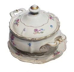 German Porcelain Tureen And Charger By VEB R,Reichenbach, Set Of 3 15 German Porcelain Tureen And Charger By VEB R,Reichenbach, Set Of 3 -Lenox Shop german porcelain tureen and charger by veb rreichenbach set of 3 8379