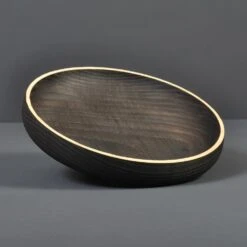Handcrafted Ash Yakisugi Platter By Bird & Branch, 2022 -Lenox Shop handcrafted ash yakisugi platter by bird and branch 2022 4285