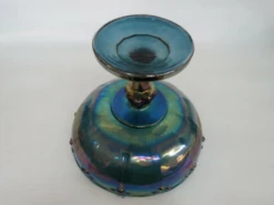 Indiana Garland Teardrop Carnival Glass Iridescent Large Pedestal Compote 19 Indiana Garland Teardrop Carnival Glass Iridescent Large Pedestal Compote -Lenox Shop indiana garland teardrop carnival glass iridescent large pedestal compote 7992