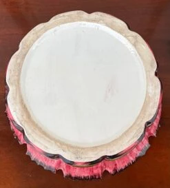 Italian Ceramic Pink And Black Flower Blossom Form Tureen -Lenox Shop italian ceramic pink and black flower blossom form tureen 0212