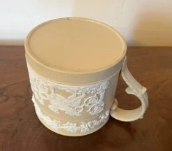 Large Antique Early 19th Century English Jasperware Porter's Mug Decorated With Griffons 18 Large Antique Early 19th Century English Jasperware Porter's Mug Decorated With Griffons -Lenox Shop large antique early 19th century english jasperware porters mug decorated with griffons 0768