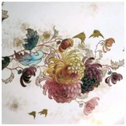 Royal Doulton Large English Doulton & Company Porcelain Gilt Chrysanthemum Tray / Platter -Lenox Shop large english doulton and company porcelain gilt chrysanthemum tray platter 2172