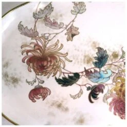 Royal Doulton Large English Doulton & Company Porcelain Gilt Chrysanthemum Tray / Platter -Lenox Shop large english doulton and company porcelain gilt chrysanthemum tray platter 2809