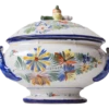 Large Hand Painted Terracotta Tureen By Montagnon, 1900s 2 Large Hand Painted Terracotta Tureen By Montagnon, 1900s -Lenox Shop large hand painted terracotta tureen by montagnon 1900s 2681