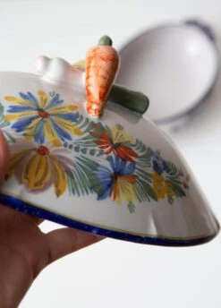 Large Hand Painted Terracotta Tureen By Montagnon, 1900s 10 Large Hand Painted Terracotta Tureen By Montagnon, 1900s -Lenox Shop large hand painted terracotta tureen by montagnon 1900s 7905