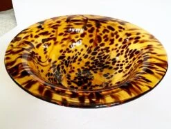 Large Vintage Tortoise Glass Bowl -Lenox Shop large vintage tortoise glass bowl 3557